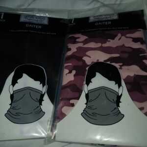 Wellness Harmony Face Masks - Black and Pink Camo